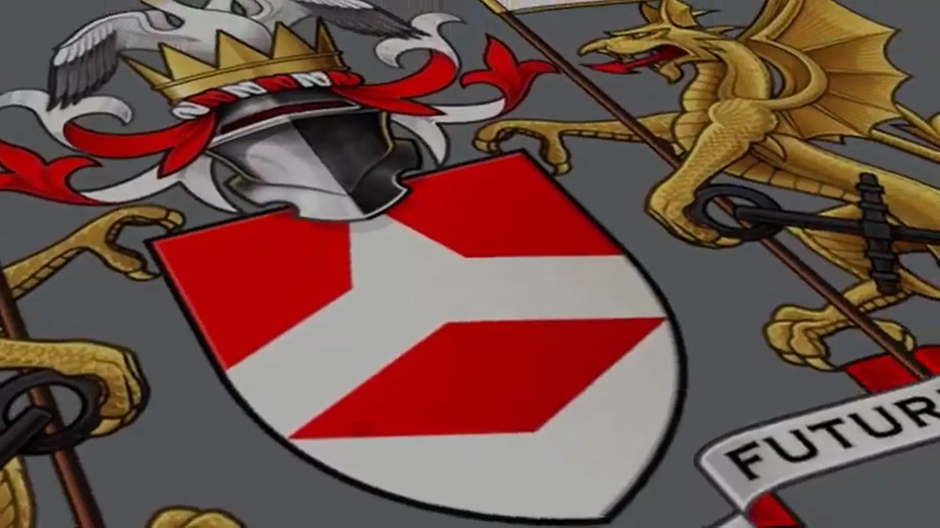 Close-up of the Solent Coat of Arms