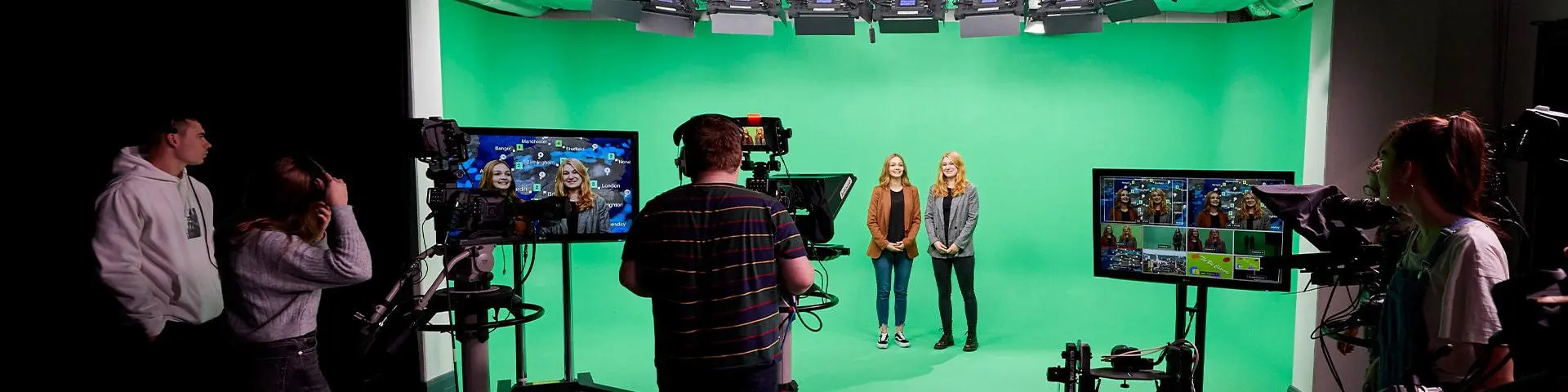 TV Studio at Solent University