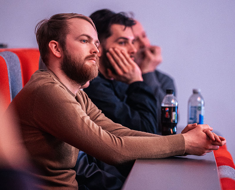 Students in the audience at the Next Step 8 conference