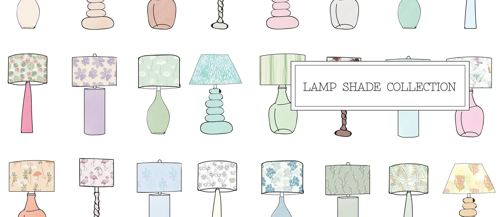 Bethany Baker lampshades