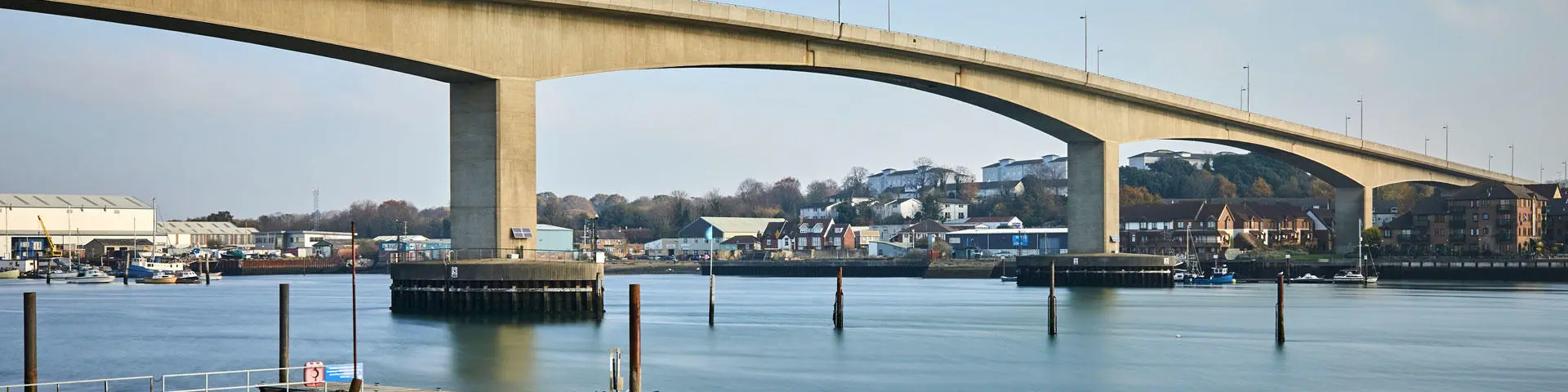 The Itchen Bridge in daytime 