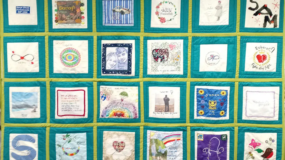 Memorial quilt