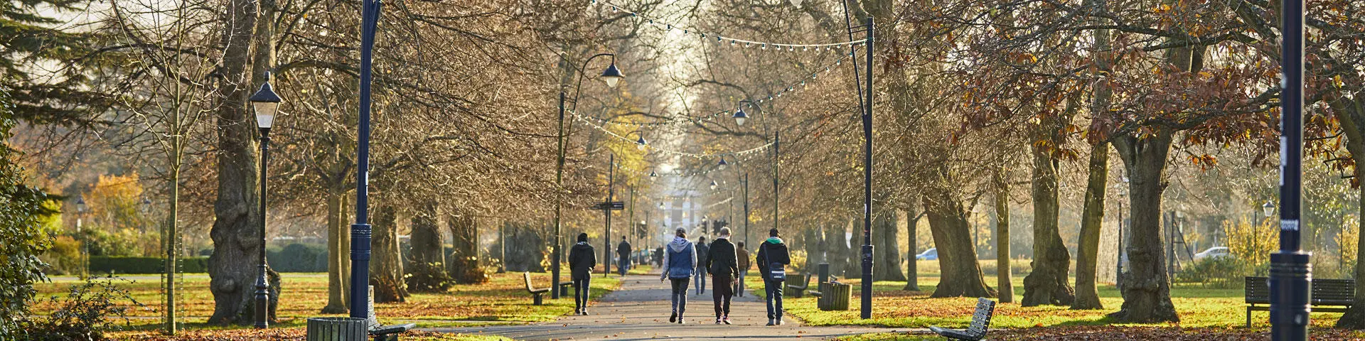 People in East Park in Southampton