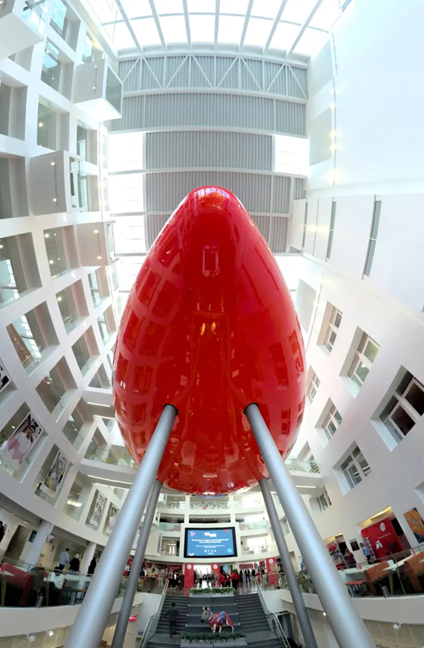 The Pod, a unique classroom in Solent's Spark building