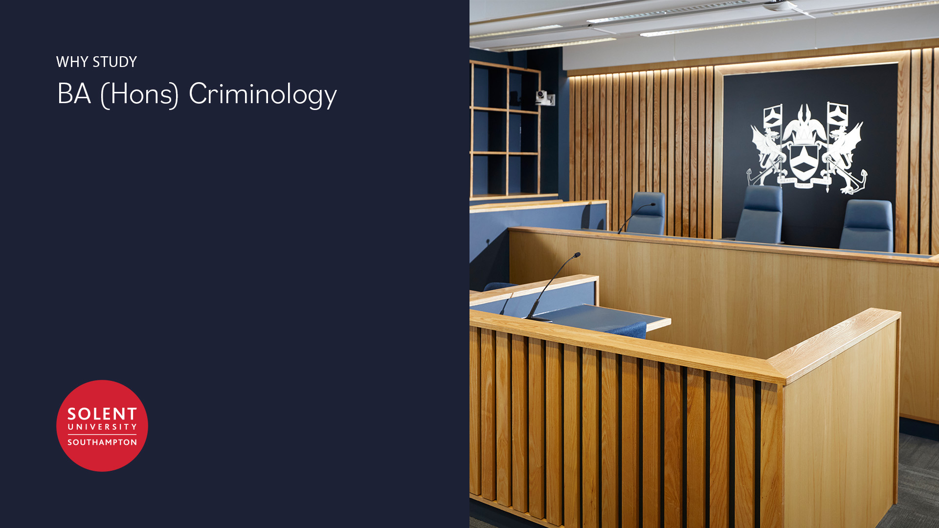 Criminology Degree | BA (Hons) | Solent University