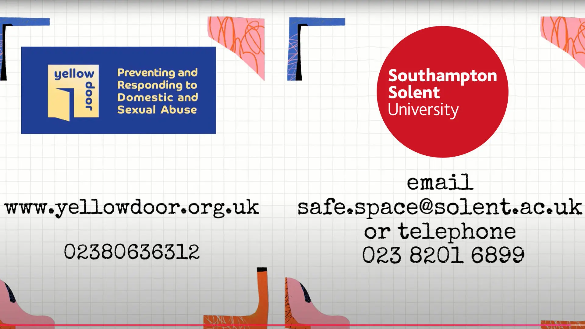 Solent University and Yellow Door – Importance of Consent video