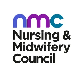 NMC Nursing and Midwifery Council logo