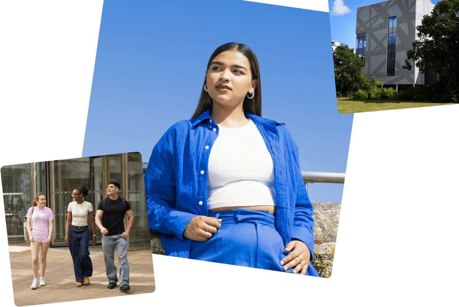 Solent students and the Solent Sports Complex